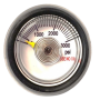 Replacement cylinder contents gauge