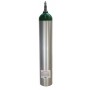 Medical oxygen cylinder with post valve - 24 cu ft