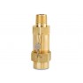 Female Connection Pressure Relief Valve, 3/4 NPT x 3/4 FPT, 400 PSI, Discharge Capacity: 61.4