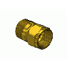 Outlet Adaptor - CGA580, Argon, Helium, Nitrogen, Brass
